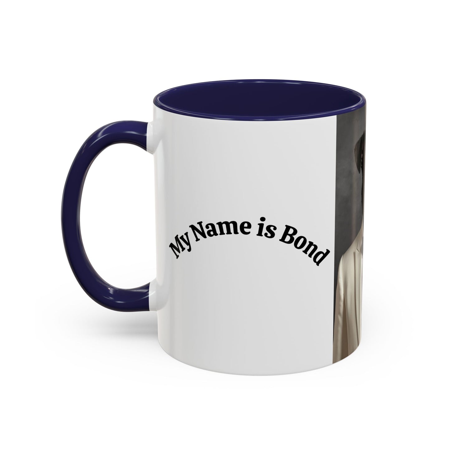 Stylish Dog Themed Coffee Mug, Personalized Coffee Cup, Dog Lover Gift, Funny Pet Mug, Unique Dog Owner Gift James Bond Dog Mug