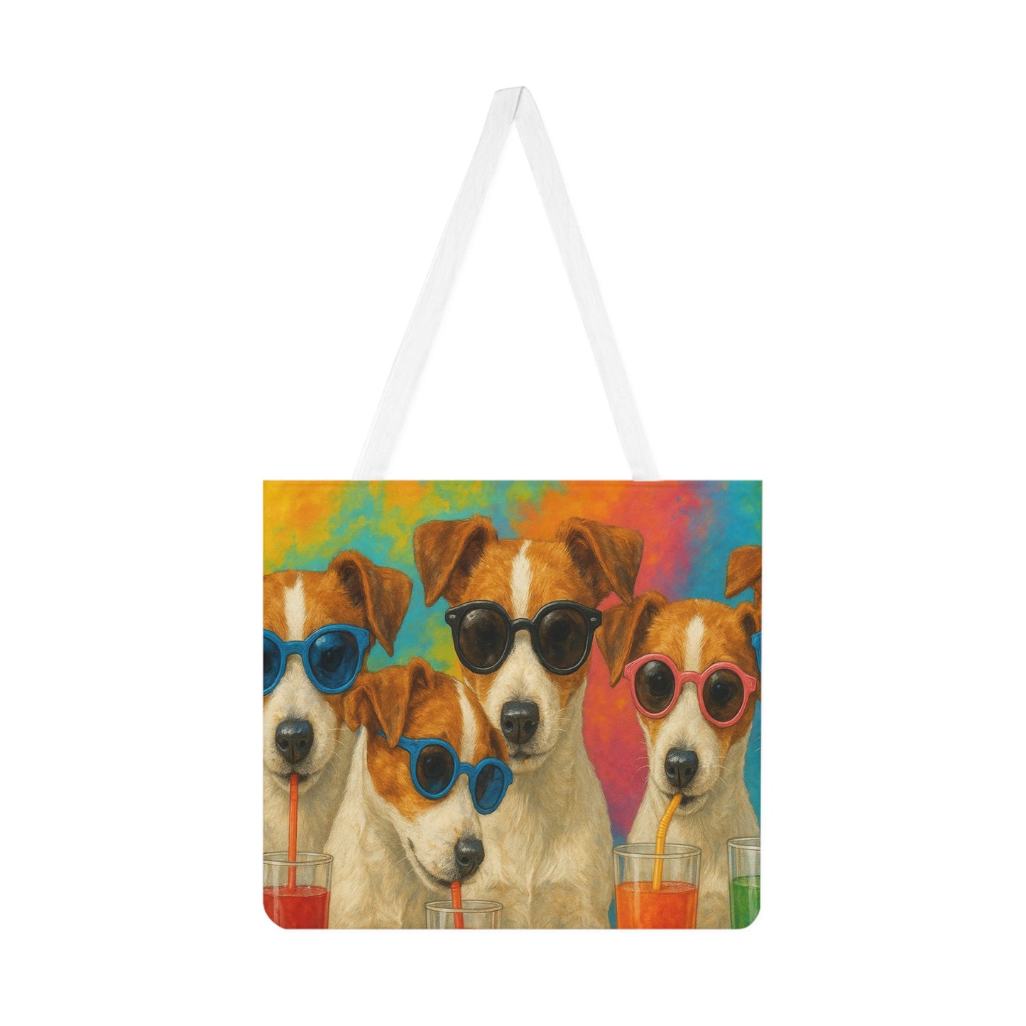 Beach Party Dog Tote Bag | Fun Summer Accessory | Perfect for Dog Lovers, Beach Trips, Parties, Gifts, Events