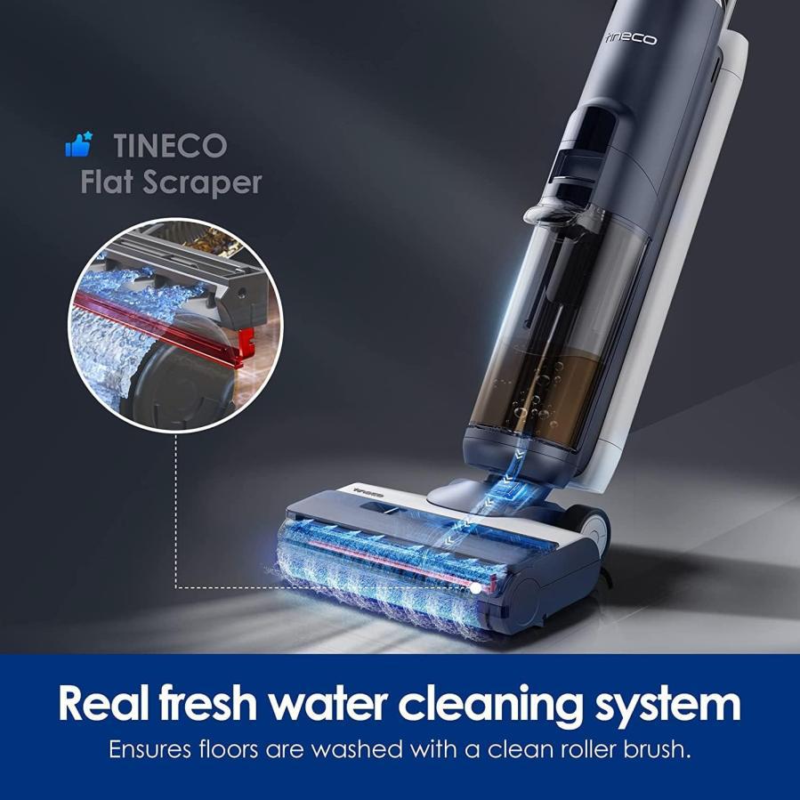 TINECO Floor ONE S7 PRO Smart Cordless Floor Cleaner, Wet Dry Vacuum Cleaner & Mop for Hard Floors