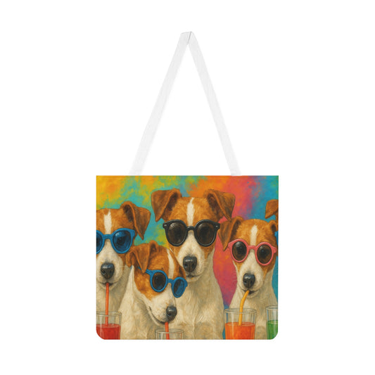 Beach Party Dog Tote Bag | Fun Summer Accessory | Perfect for Dog Lovers, Beach Trips, Parties, Gifts, Events