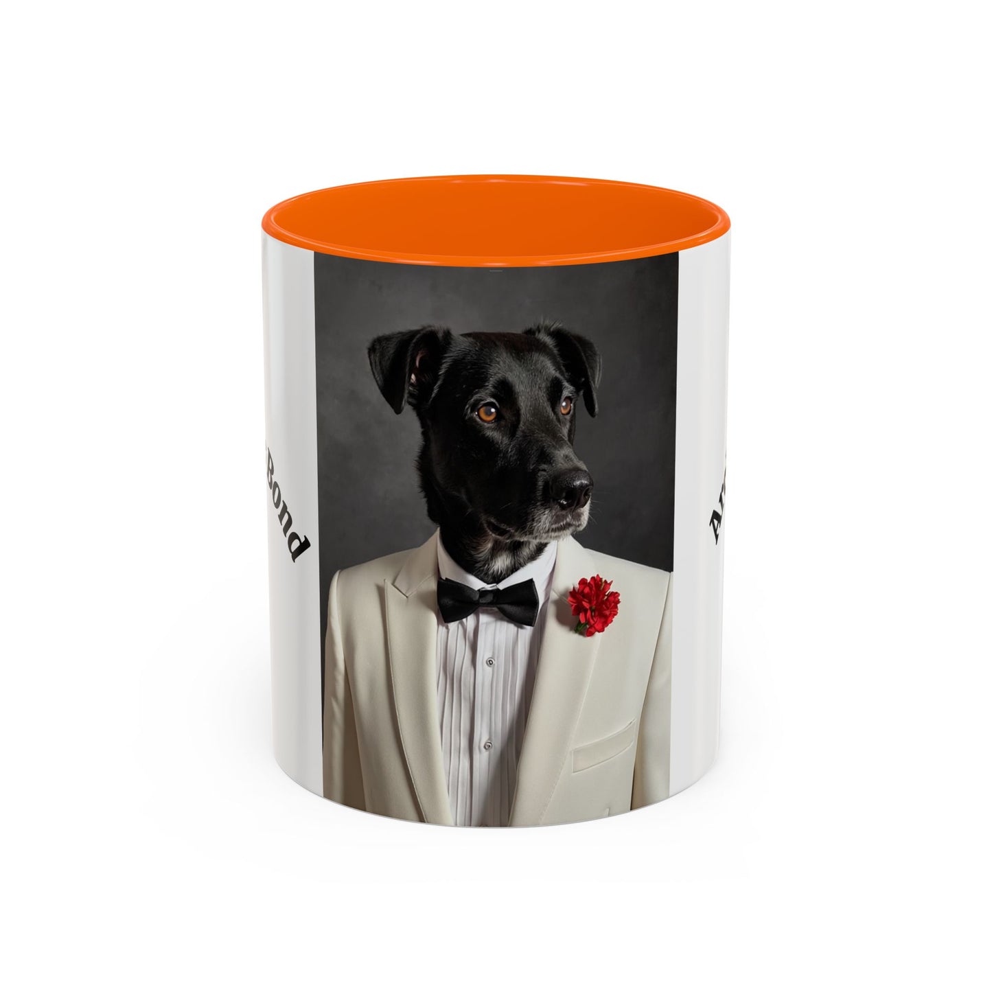 Stylish Dog Themed Coffee Mug, Personalized Coffee Cup, Dog Lover Gift, Funny Pet Mug, Unique Dog Owner Gift James Bond Dog Mug